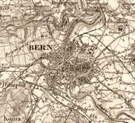 Dufourkarte von Bern